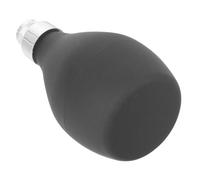 Vaguelly Distributeur de Poudre Manuel Noir 1 Pot Portable Boule Pulvérisatrice, Contenant de Poudre Cosmétique pour Voyages et Soins Peau, Outil de Maquillage Pratique et Dosage Précis