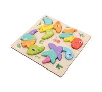 Vaguelly Éducatif Montessori pour Jeu de Formes Sensorielles Développement Compétences Motrices Fines pour et Débutants