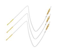 Vaguelly Électrode D'allumage D'allumage De Poêle À Gaz 3pcs Avec Fil D'impulsion À Haute Efficacité Pour Les Poêles De Cuisine