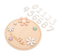 Vaguelly Ensemble De Cartes Pour Bébé Par Baby Newborn Signs Annonce De Naissance Cartes Mensuelles Pour Bébé Décoration En Bois
