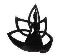 Vaguelly Étagère Murale Lotus en Étagère Flottante d'angle Décoration pour Maison Gain de Place Support pour Objets Divers pour Auberges et Hôtels