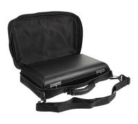 Vaguelly Étui Portable pour Hautbois Noir en Bois et Pu Design Simple, Rangement Pratique et Compartiments Internes Transport Facile