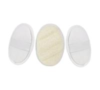 Vaguelly Exfoliants En Loofah, 3 Pièces, Épurateurs Multifonctions Pour Le Corps, Outils De Bain
