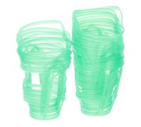 Vaguelly Filets pour Bouteilles Perfusion en Plastique 20 Unités, Housses Maillées Transparentes, Compatibles Flacons Saline 100 Ml, Utilisation en Milieu Hospitalier