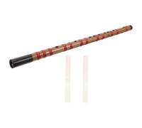 Vaguelly Flûte de Bambou Traditionnelle Instrument de Musique Simple et Portable pour Débutants Film de Flûte, Tonalité, pour Étudiants et Amateurs