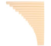 Vaguelly Flûte de Pan pour débutants : Instrument à vent ethnique pour débutants - Tonalité de sol - Flûte de Pan à 22 tuyaux pour étudiants - Cours de musique et musique traditionnelle