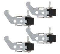 Vaguelly Galet Presseur pour Bande Radio Cadre en Fer, Design Compact et Stabilité Améliorée, Pack de 4 Pièces pour Enregistreur Audio Cassette