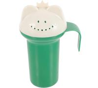Vaguelly Gobelet de Rinçage pour Shampooing Bébé en Eva Vert Forme Grenouille Cartoon pour Bain, Tasse à Eau pour Laver Cheveux et Arroser, Bain des Filles