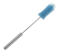 Vaguelly Goupillon pour Biberon et Bouteille D’eau, Acier Inoxydable et Silicone, Léger et Portable, pour Nettoyer les Zones Difficiles D’accès