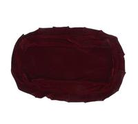 Vaguelly Housse De Tabouret en Velours Doré Couverture De Banc De Piano Reprise De Piano Ajustable Coussin De Siege Selles Piano à Clavier Chaise Pliante Chaise De Guitare Bar Rouge