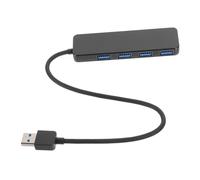 Vaguelly Hub USB Ports Portable Concentrateur USB Haute Vitesse pour Clavier Souris Imprimante Adaptateur Plug and Play Compatible Multi Systèmes avec Indicateur LED de Données Stable