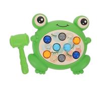 Vaguelly Jeu Éducatif Whack A Frog pour Garçon Fille Cognitif de Développement des Compétences Motrices Jeu Interactif de Table Portable pour Apprentissage Précoce et Coordination Main-œil