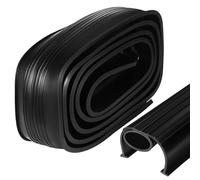 Vaguelly Joint Étanchéité pour Porte de Garage Epdm Bande Isolation Thermique et Phonique Protection Vent et Poussière Seuil Inférieur Ajustable