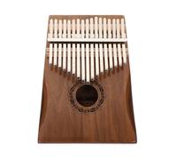Vaguelly Kalimba Piano à Pouce Portable Noyer Naturel Notes et Précis pour Débutants Instrument de Musique Zen Pratique et Compact
