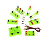 Vaguelly Kit De Circuit Électrique pour Apprentissage Pratique Expériences Électricité Et Magnétisme Science Physique pour Écoles