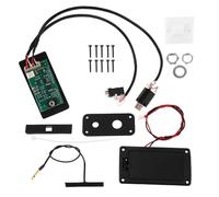 Vaguelly Kit de micros pour violon électrique, léger, avec rosace, égaliseur réglable, pour instrument de musique électrique