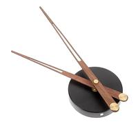 Vaguelly Kit D'horloge Murale Géante Aiguilles en Bois et Métal, Installation Facile, Léger et Résistant la Déformation pour Mécanisme Silencieux