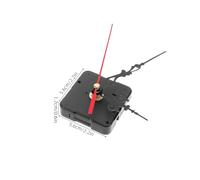 Vaguelly Kit Mécanisme Horloge Murale à Quartz 2 Pièces - Moteur à Piles Aiguilles de Remplacement - Long pour Horloge DIY Point de Croix - Accessoires Horlogerie Précis et Polyvalents