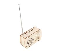 Vaguelly Kit Radio en Bois DIY pour Garçon et Filles Jouet Éducatif Stem Créatif Expérience Scientifique Amoureux de Sciences Kit d'apprentissage Activités Manuelles