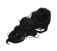 Vaguelly Long Wavy Wig Heat Resistant Natural Look Middle Part Cosplay Hair For Women Party Halloween
