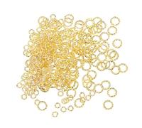 Vaguelly Lot De 1 000 Décorations Pour Ongles Clous Breloques En Métal Accessoires Pour Ongles Style Punk Anneaux En Métal Décorations Pour