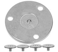 Vaguelly Lot de 10 Bases de Mécanismes de Boîte à Musique à Remontoir en Alliage Φ24 * 10 m3.5, Composants Robustes pour Réparation DIY Décor Intérieur, Accessoires pour Boîtes à Musique