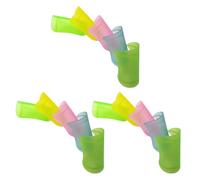 Vaguelly Lot de 15 Protecteurs de Flûte en Abs Colorés, Housses de Film Protectrices Légères et Décoratives pour Flûte en Bambou, Effet Protecteur Pratique et Esthétique Couleur Aléatoire