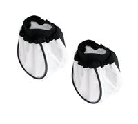 Vaguelly Lot de 2 Abat-Jours Doux en Tissu Léger pour Lampe Flash, Diffuseur Photo Professionnel, Accessoire Photographie Portable, Blanc, Adapté Usage Studio et Extérieur