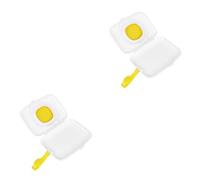 Vaguelly Lot De 2 Boîtes De Rangement Pour Lingettes Pour Bébé Compactes Pratiques Et Sûres Idéales Pour Les Voyages En Extérieur
