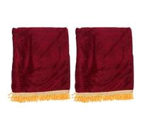 Vaguelly Lot de 2 housses de protection pour piano numérique 61 touches, en velours doux, anti-poussière et anti-poussière, pour clavier électrique