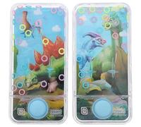 Vaguelly Lot de 2 Jeux Portables d'eau pour Garçon et Filles, Jouets Anneaux d'eau Résistants, Taille Adaptée aux Petites Mains, pour Piscine et Bain, Développement Dextérité