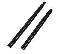 Vaguelly Lot de 2 Pinceaux à Sourcils Biseautés Mini, Double Embout Rétractable, Matière Douce, Professionnel pour Maquillage Yeux et Sourcils, Portable Capuchon, Usage Quotidien Beauté