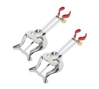 Vaguelly Lot De 2 Pinces Pour Clarinette Trompette À Page Hautbois Lyre Portable Support De Lecture Support De Marche En Métal - Instrument À Vent Assorti Pour La Musique