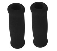Vaguelly Lot de 2 Poignées Antidérapantes Épaisses pour Béquille Accessoires en Éponge Respirante pour Canne de Marche Compatible Béquilles pour Personnes Âgées Confort Facile à Installer
