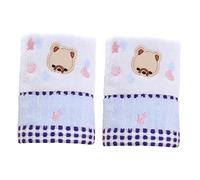 Vaguelly Lot De 2 Serviettes De Bain Légères Et Absorbantes Pour Bébé Motif Dessin Animé Idéales Pour La Famille Pour Garçons Et Filles