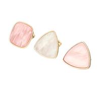 Vaguelly Lot De 3 Bagues Nail Art Palettes De Manucure Taille Ajustée Résine Lisse Pour Artistes Professionnelles Usage Salon De Beauté Accessoires Cosmétiques De Mélange Polyvalents