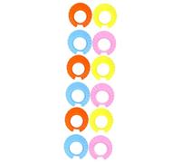 Vaguelly Lot De 3 Bonnets De Bain Pour Enfants Moulés En 3d Confortables Adaptés Aux Voyages Orange 4 Pièces X 3