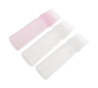 Vaguelly Lot De 3 Bouteilles De Shampoing Pour Cheveux Huile Pour Cheveux Peigne À Cheveux Haute Fréquence Pour Cheveux Glaçage Brillance Shampoing Pour Cheveux Colorés