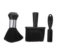 Vaguelly Lot De 3 Brosses À Cheveux Cassées Brosses De Coupe De Cheveux Tabliers De Couleur Pour Coiffeur Ensemble De Brosses À Cheveux Brosse De Nettoyage Pour Barbiers Cape De