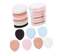 Vaguelly Lot De 3 Mini Houppettes Pour Les Doigts Pinceaux De Maquillage Éponges De Maquillage Pour Fond De Teint Houppettes Triangulaires Spray Surligneur Houppette Hydrophile Sans