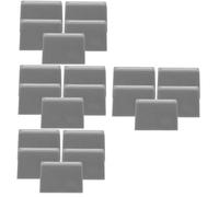 Vaguelly Lot De 4 Boutons De Curseur De Mixage De Console Capuchons De Fader Noirs De Remplacement pour Équipement 5 Pièces X 4