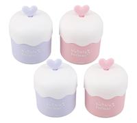 Vaguelly Lot de 4 flacons moussants pour visage, distributeur manuel de bulles pour visage, outil de soin de la peau pour les voyages et la maison