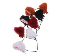Vaguelly Lot De 4 -Têtes Pour Le Visage Oreilles De Renard Accessoires Pour Déguisement Accessoires Pour Oreilles De Renard