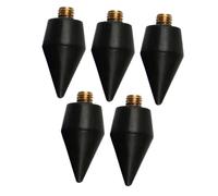 Vaguelly Lot De 5 Pointes De Rechange Pour Stylo À Cire Strass Nail Art Avec Applicateur De Cire Peinture Diamant Outils De Recharge De Cire Bijou Métal Noir