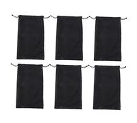 Vaguelly Lot de 6 Paquet d'Emballage à Cordon pour Perruques Rangement Étanche Pochette Solide pour Coiffure à d'Espace Accessoire Pratique pour Voyageurs