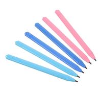 Vaguelly Lot de 6 Stylets Universels pour Écrans Tactiles 4,8 Pouces, Stylets pour Tablette D’écriture LCD, Couleurs Assorties Bleu, Rose et Bleu Clair, Accessoire Léger et Portable