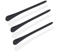 Vaguelly Manchon en Silicone Antidérapant pour Lunettes Lot de 12 Paires Confortable et Solide pour Sport et Activités Extérieures