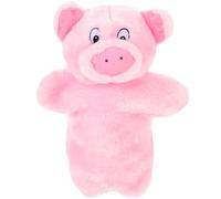 Vaguelly Marionnette à Main en Peluche Petit Cochon 26 Cm, Accessoire de Performance Éducatif pour Garçon et Filles, Fantoche Doux en Coton PP pour Stimulation du Langage et Jeu