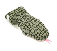 Vaguelly Marionnette à Main Serpent Peluche Petite pour Garçon et Filles, Bouche Mobile Ouverte, Jouet Interactif Éducatif pour Théâtre et Jeu D’éveil, Présent pour Maternelle