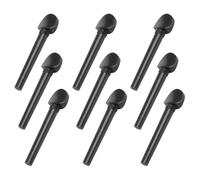 Vaguelly Mécaniques de Réglage Noires pour Oud en Ébène, Lot de 12 Chevilles d'Accordage Incrustation Œil-de-Poisson, Accessoires Pratiques pour Musiciens Itinérants